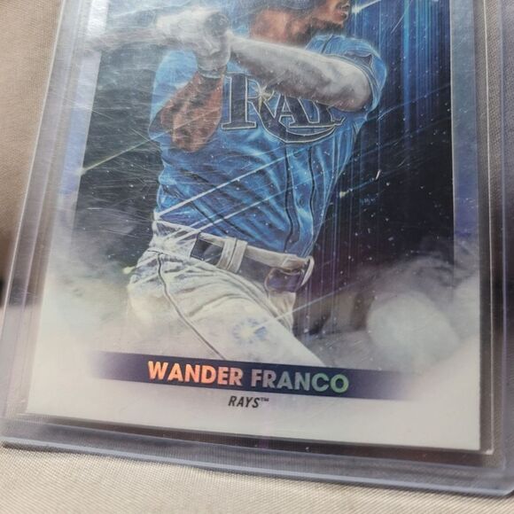 2022 Topps Stars of MLB Wander Franco Tampa Bay Rays holographic rookie card - Picture 4 of 13